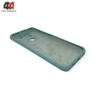 Чехол для Xiaomi Redmi Note 9/Redmi 10X Silicone Case, ментолового цвета