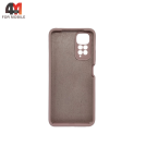 Чехол для Xiaomi Redmi Note 11 4G/Note 11S Silicone Case, пудрового цвета