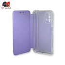 Чехол-книга для Xiaomi Redmi 9T с усиленными углами, лавандового цвета