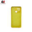 Чехол для Xiaomi Poco C40/Redmi 10C Silicone Case, желтого цвета