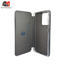 Чехол-книга для Xiaomi Poco X4 Pro 5G бок ракушка, бордового цвета