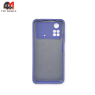 Чехол для Xiaomi Poco M4 Pro 4G Silicone Case, лавандового цвета