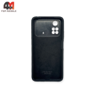 Чехол для Xiaomi Poco M4 Pro 4G Silicone Case, черного цвета