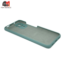 Чехол для Xiaomi Poco M5s/Redmi Note 10 4G/Note 10S Silicone Case, ментолового цвета