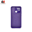 Чехол для Xiaomi Poco C40/Redmi 10C Silicone Case, фиолетового цвета