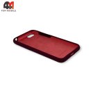 Чехол для Huawei Y5 Prime 2018/Y5 2018/Honor 7A Silicone Case, цвет марсала