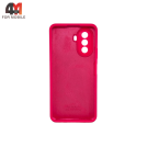 Чехол Huawei Nova Y70 Silicone Case, ярко-розового цвета