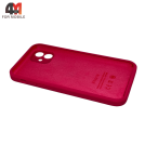 Чехол для Iphone 11 Silicone Case Squared, 47 ярко-розовый