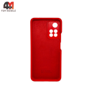 Чехол для Xiaomi Redmi Note 11 Pro Plus Silicone Case, красного цвета