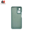 Чехол для Xiaomi Redmi Note 11 Pro Plus Silicone Case, ментолового цвета