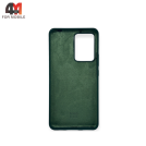 Чехол для Xiaomi Mi 13 Lite Silicone Case, темно-зеленого цвета