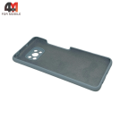 Чехол для Xiaomi Poco X3/X3 Pro Silicone Case, небесного цвета