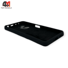 Чехол для Xiaomi Poco X5 Pro 5G Silicone Case, черного цвета 