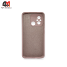 Чехол для Xiaomi Redmi 12C Silicone Case, пудрового цвета