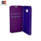 Чехол-книга для Samsung C5/C500 фиолетового цвета, New Case