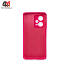 Чехол для Xiaomi Redmi Note 12 Pro Plus 5G Silicone Case, ярко-розового цвета