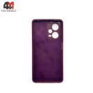 Чехол для Xiaomi Redmi Note 12 Pro Plus 5G Silicone Case, цвет марсала