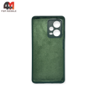 Чехол для Xiaomi Redmi Note 12 Pro Plus 5G Silicone Case, темно-зеленого цвета