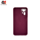 Чехол для Xiaomi Redmi Note 12S 4G Silicone Case, цвет марсала