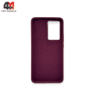 Чехол для Xiaomi Poco F5 Pro 5G/Redmi K60/K60 Pro Silicone Case, цвет марсала