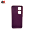 Чехол для Honor 90 5G Silicone Case, цвет марсала