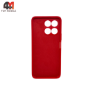 Чехол для Huawei Honor X6A 4G Silicone Case, красного цвета