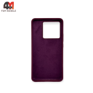 Чехол для Xiaomi Mi 13T/13T Pro/Redmi K60 Ultra Silicone Case, цвет марсала