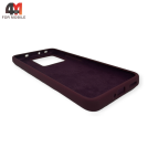 Чехол для Xiaomi Mi 13T/13T Pro/Redmi K60 Ultra Silicone Case, цвет марсала