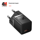 Baseus Сетевой адаптер CCGN070401, Type-C, 30W, черный