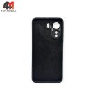 Чехол для Xiaomi Poco C65/Redmi 13C Silicone Case, черного цвета