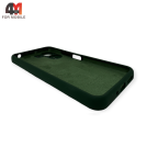 Чехол для Xiaomi Poco C65/Redmi 13C Silicone Case, темно-зеленого цвета