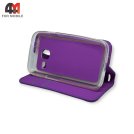 Чехол-книга для Samsung J1 Mini/J105 фиолетового цвета, New Case