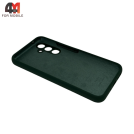 Чехол для Samsung A55 5G Silicone Case, темно-зеленого цвета