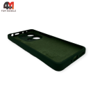 Чехол для Xiaomi Poco M6 Pro 4G/Redmi Note 13 Pro 4G Silicone Case, темно-зеленого цвета