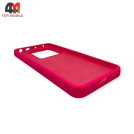 Чехол для Xiaomi Poco X6 5G/Redmi Note 13 Pro 5G Silicone Case, ярко-розового цвета