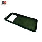 Чехол для Xiaomi Poco X6 Pro 5G Silicone Case, темно-зеленого цвета