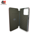 Чехол книга Realme C53/Note 50 бордового цвета