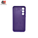 Чехол для Samsung A55 5G Silicone Case, фиолетового цвета