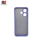 Чехол для Xiaomi Poco M6 4G/Redmi 13 4G Silicone Case, лавандового цвета