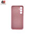 Чехол для Samsung A55 5G Silicone Case, розового цвета