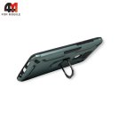 Чехол для Xiaomi Redmi Note 9/Redmi 10X пластиковый, противоударный, зеленого цвета, Case