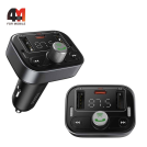 Baseus FM-Модулятор C10762200113-00, 2 USB+USB-C, 18W, черный