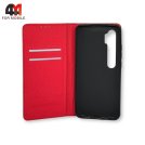 Чехол-книга для Xiaomi Mi Note 10/Mi Note 10 Pro красного цвета, Rich Boss