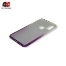Чехол для Xiaomi Mi A2/Mi 6X силиконовый, блестки переход, фиолетового цвета