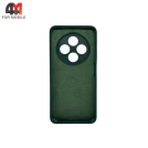 Чехол для Xiaomi Poco C75/Redmi 14C Silicone Case, темно-зеленого цвета