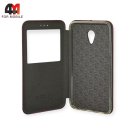 Чехол-книга для Meizu M5 бордового цвета, Experts