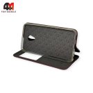 Чехол-книга для Meizu M5 бордового цвета, Experts