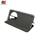 Чехол-книга для Xiaomi Poco C75/Redmi 14C бок ракушка, бордового цвета