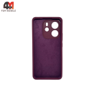 Чехол для Xiaomi Redmi Note 14 4G Silicone Case, цвет марсала