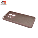 Чехол для Xiaomi Redmi Note 14 4G Silicone Case, пудрового цвета